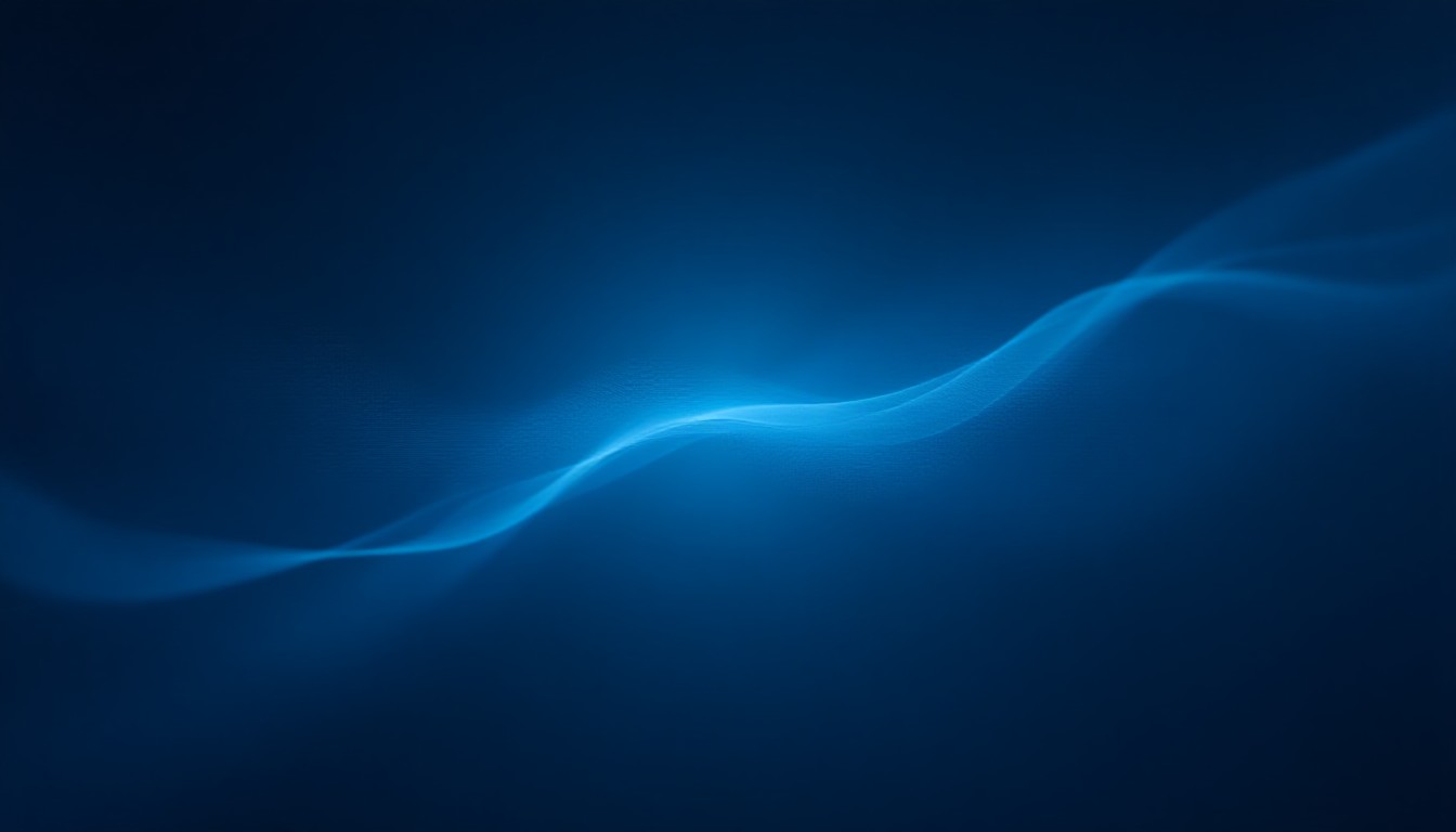 Abstract flow of silicon wafers, blockchain blocks, and biomimetic curves converging in a digital current