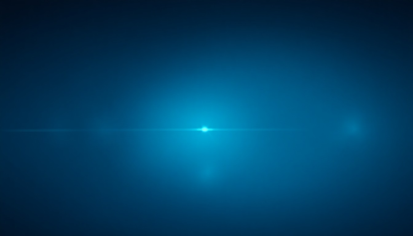 Abstract scene of a robot in space