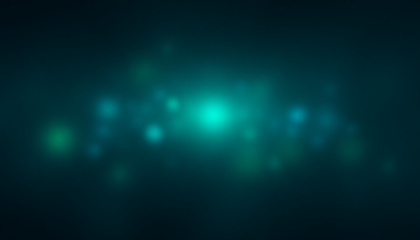 abstract digital network of glowing nodes and AI symbols merging with green energy motifs
