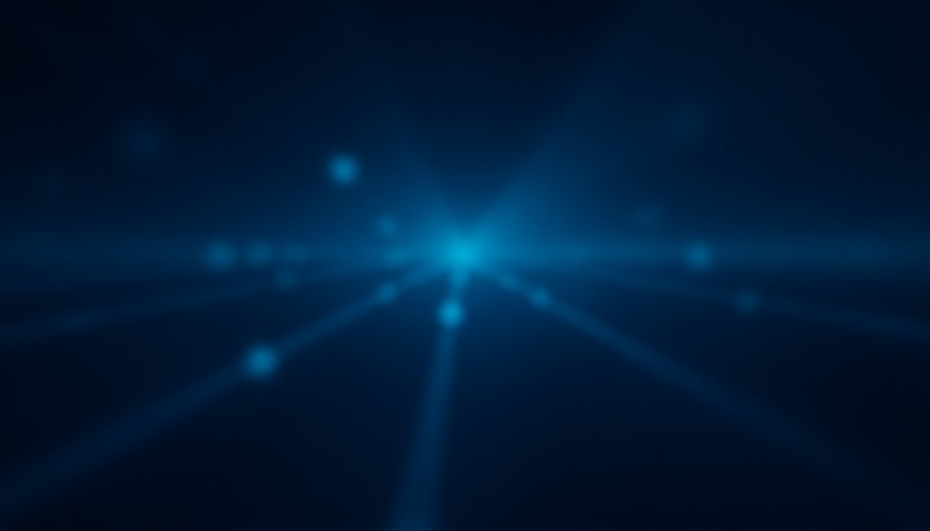 Abstract cyber alerts, quantum circuits, satellite paths converging