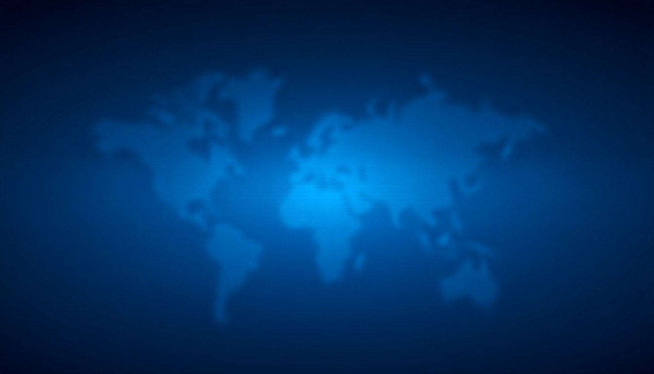 Abstract digital network linking chips, robots, and space imagery