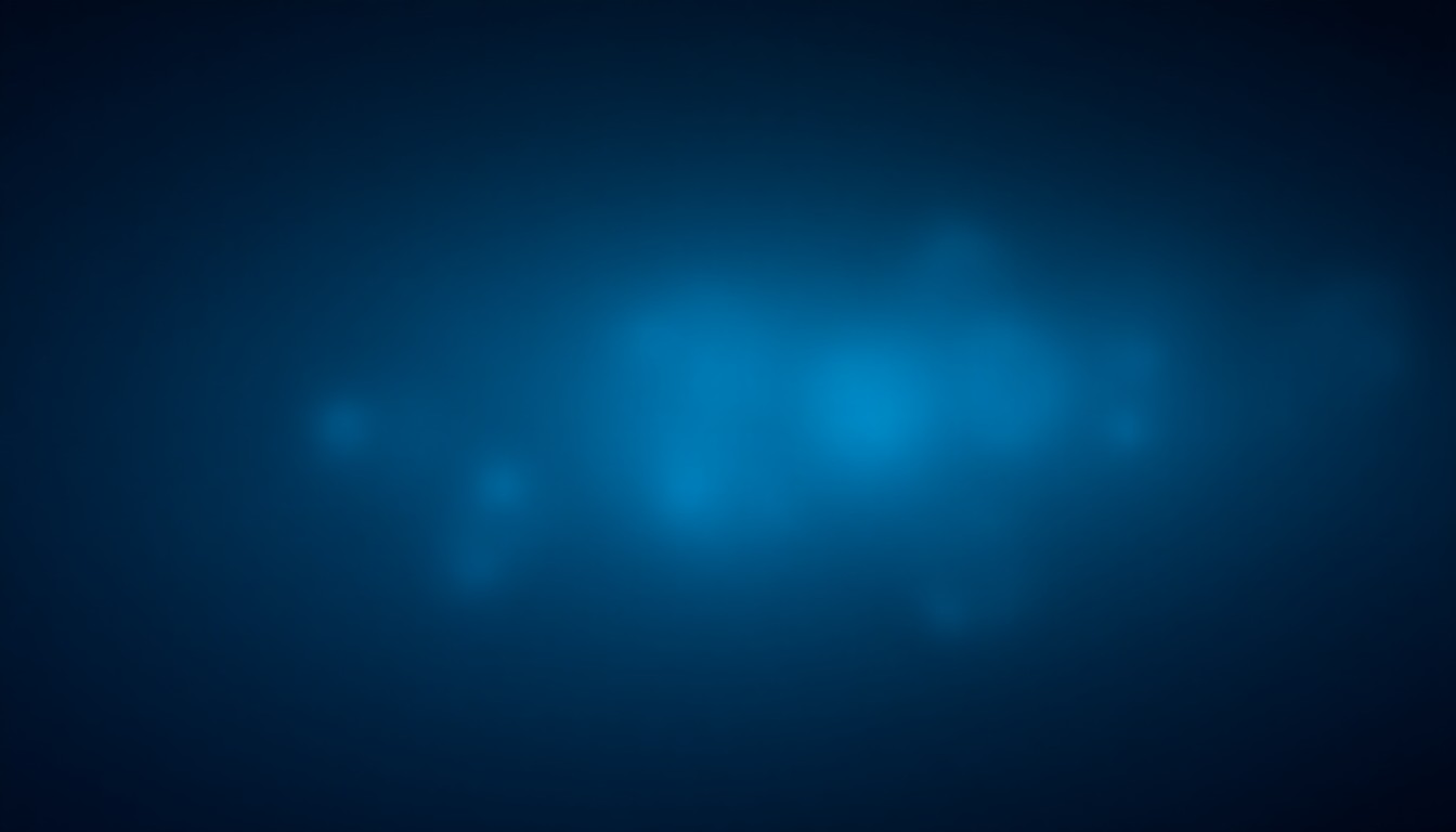 A glowing network of abstract nodes and lines against a dark background