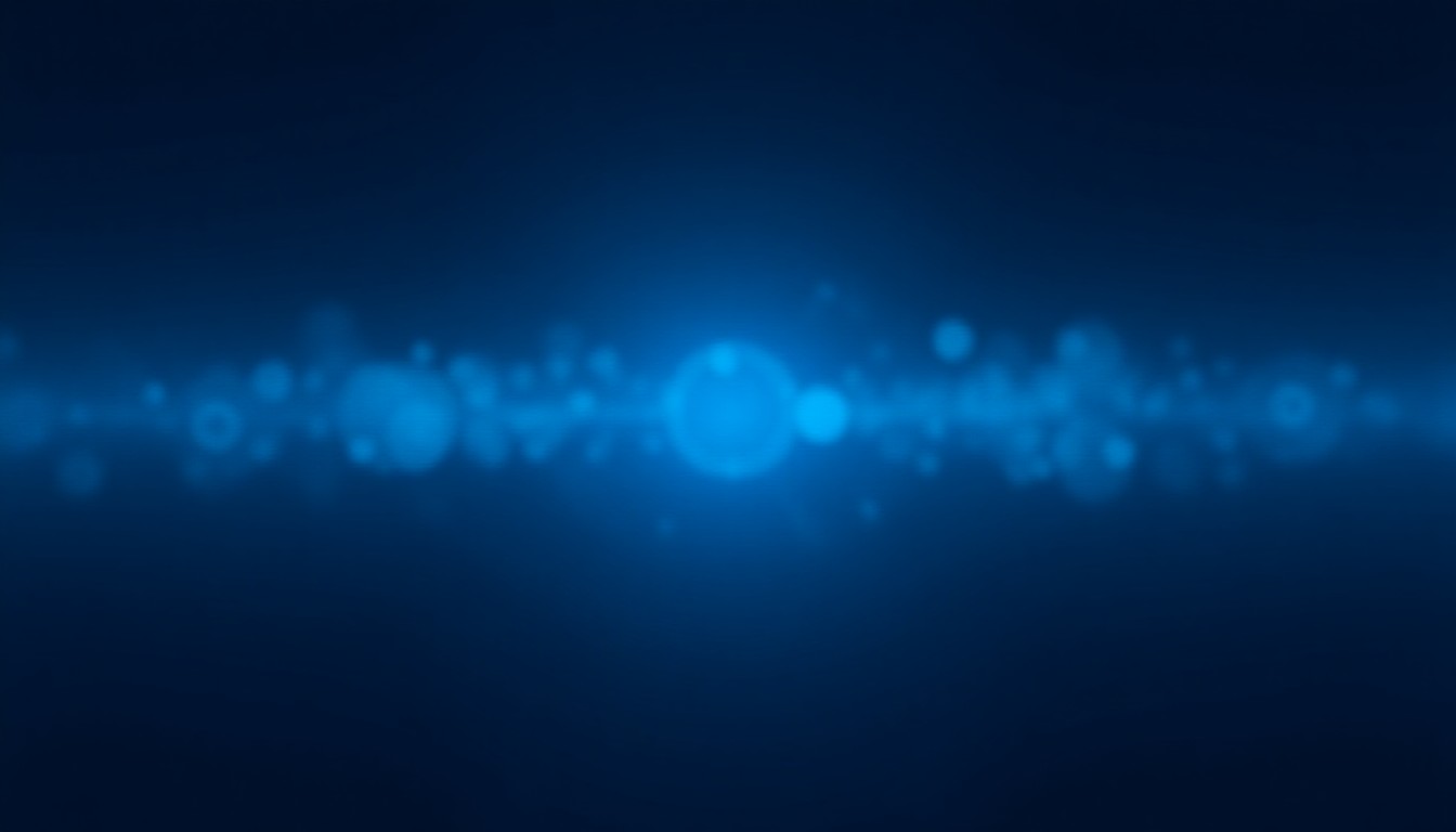 An abstract circuit pattern merging with a waveform and a chip layout, symbolizing technology and connection